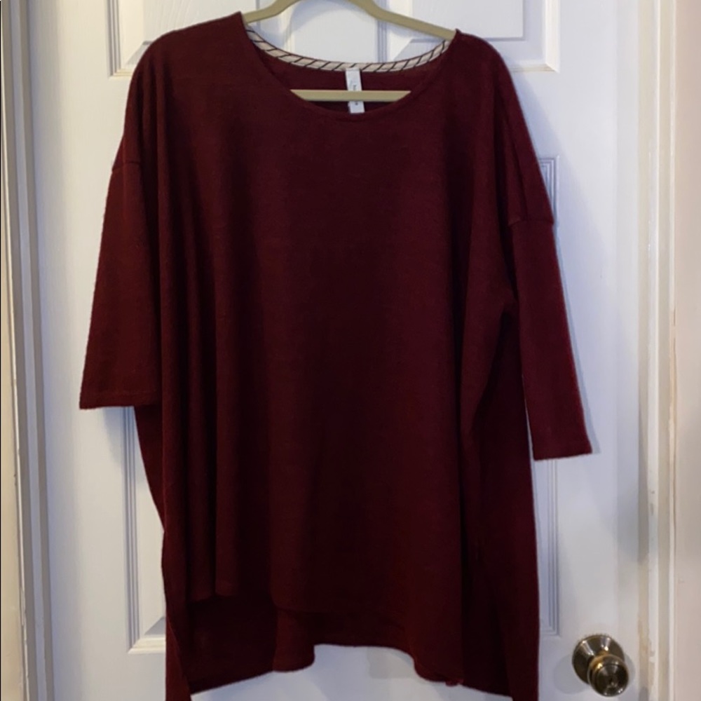 Honeyme oversized dolman sleeve sweater